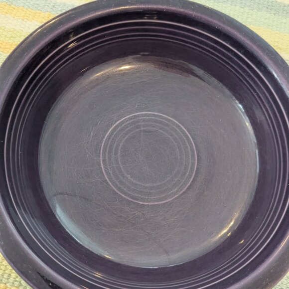 ⭐ Two (2) Fiestaware 7" Bowls - Plumb& Turquoise - Picture 2 of 11